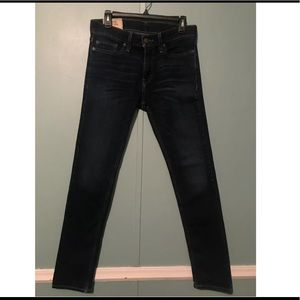 Men’s Hollister Dark Blue Skinny Jeans